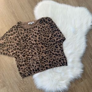 Forever 21 Cheetah Sweater